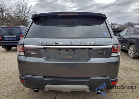 2014 Land Rover Range Rover Sport Hse из США, поврежденный, VIN SALWR2WF9EA358280